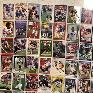 192 Football Cards Barry Sanders Derrick Henry John Elway Bo Jackson Jerry Rice